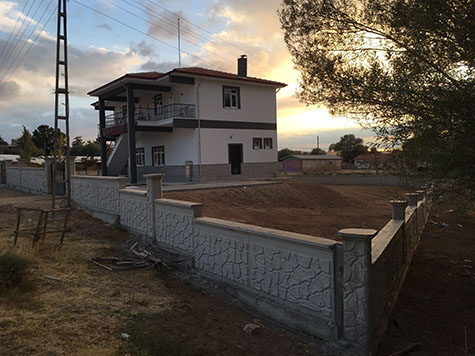 Altay Köyü Sosyal Tesis Yapımı